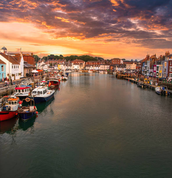 istock Harbour in town of Weymouth, UK 1467981204