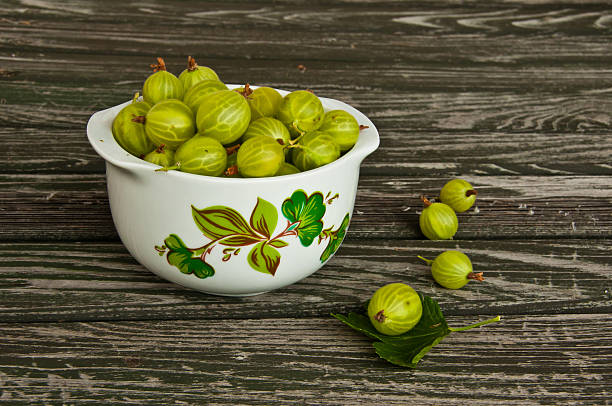 istock Bowl of freshly picked gooseberries 146798729