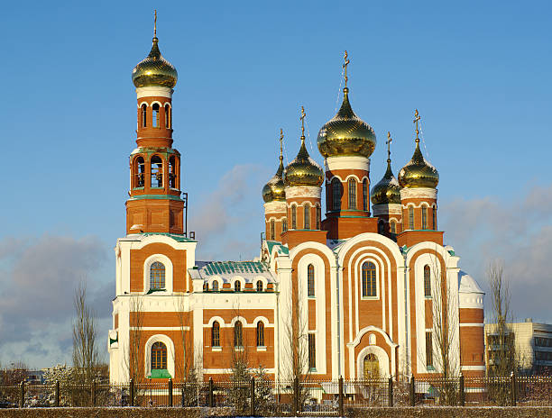 istock Christmas Cathedral.Omsk.Russia 146800455
