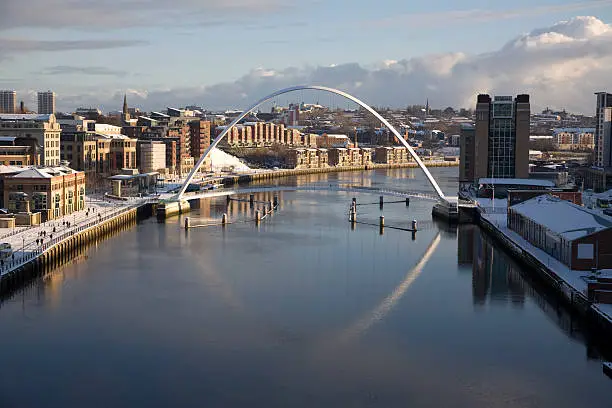 Photo of Newcastle Quayside in Winter