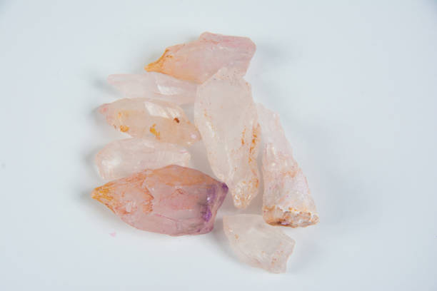 istock amethyst quartz semigem geological mineral isolated 1468006140
