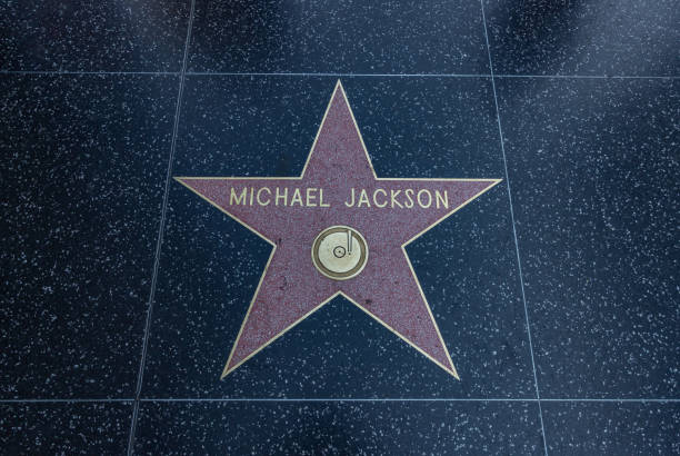 USA California , Los Angeles, Hollywood, Walk of fame stars.