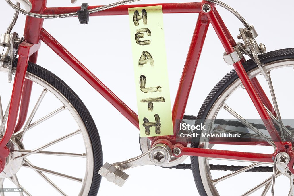 Bicicleta rojo - Foto de stock de Andar en bicicleta libre de derechos