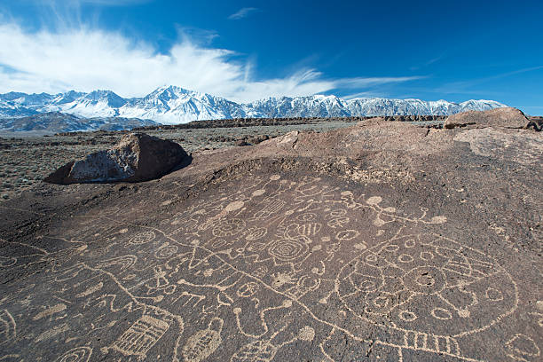 istock Petroglyphs in Bishop, California 146801601