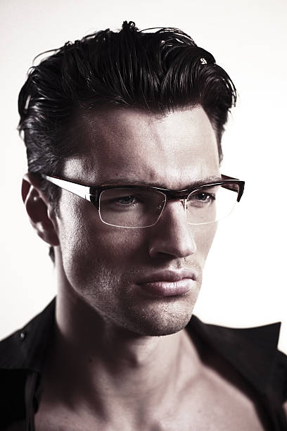 istock Fashion model face closeup 146801691
