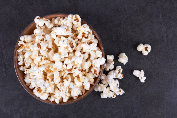 istock Popcorn in bowl food 1468024898
