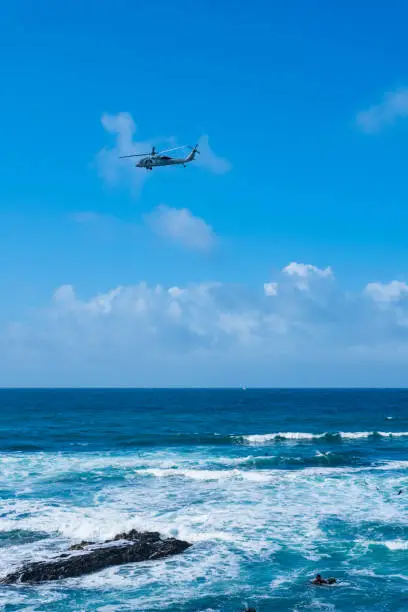 Photo of US Navy Helicopters Montana de Oro State Park