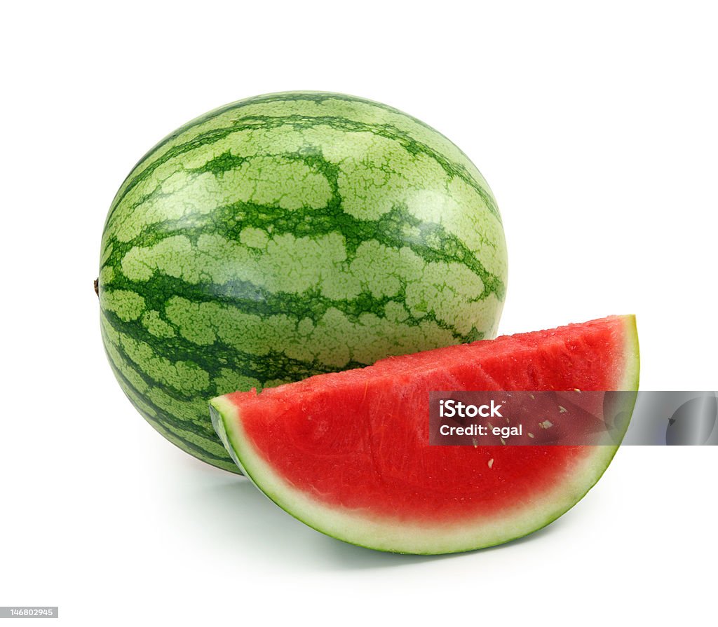 Watermelon Watermelon isolated on white background Watermelon Stock Photo