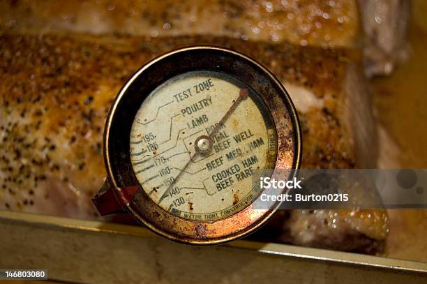 Винтажный Мясо Термометр — стоковые фотографии и другие картинки Без людей - Без людей, В помещении, Говядина