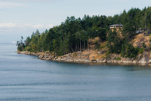 istock Forst covered island in the Pacific Ocean near Canada 1468036735