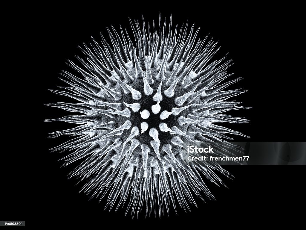 Vue intégrale de virus - Photo de Abstrait libre de droits