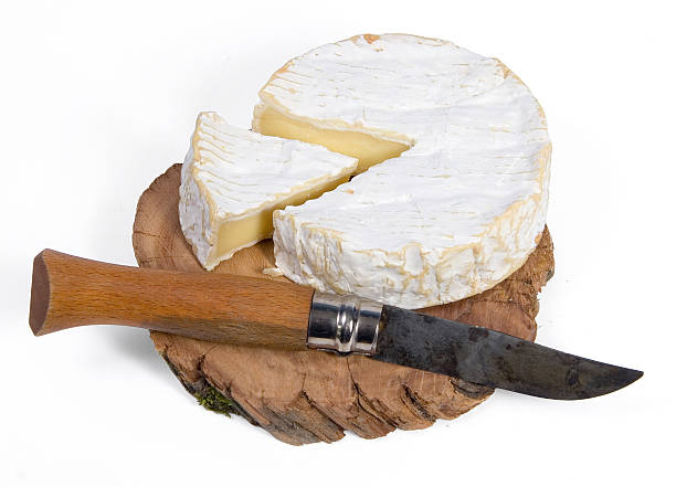 istock Camembert on the wooden board 146805016