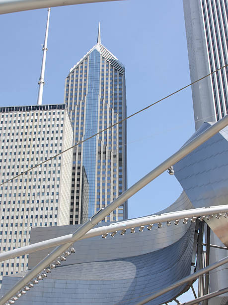 istock Architecture of Buildings in Downtown Chicago 146805094