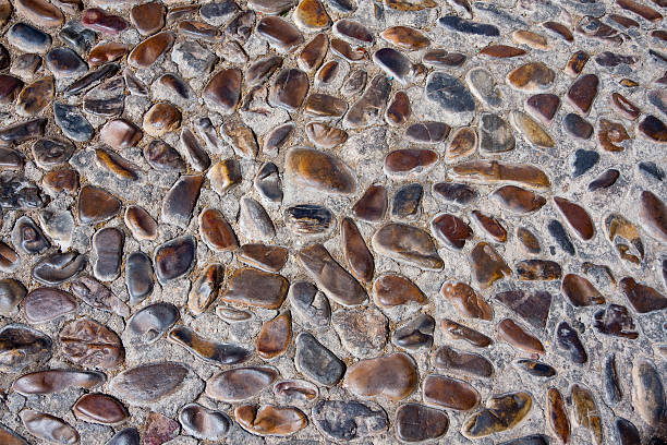 Cobblestone Pavement stock photo