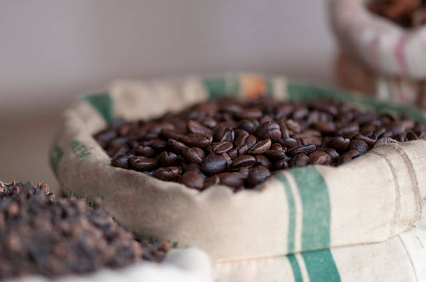 istock Bags of coffee 146805430