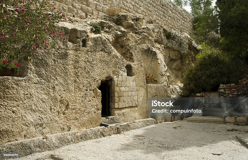 예수스 크라이스트 무명용사의 이스라엘 - 로열티 프리 무덤-매장지 스톡 사진