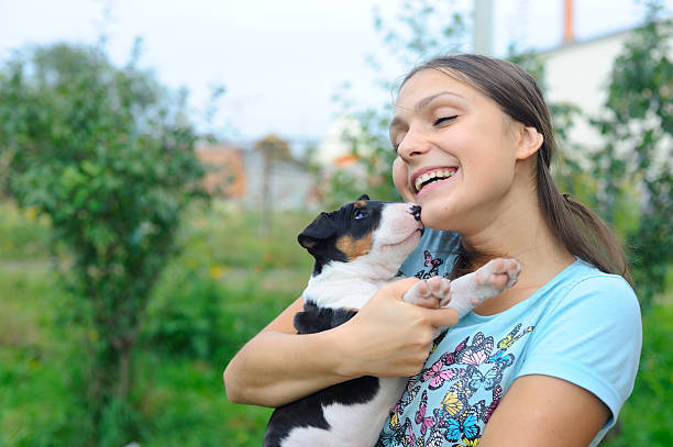 istock girl with dog 146806095