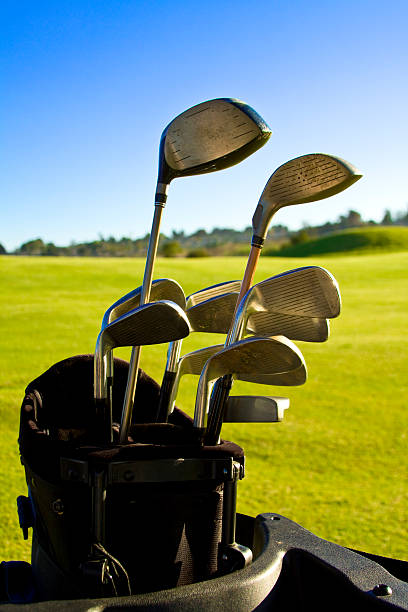 istock Set of golf clubs 1 146807411