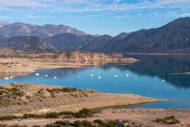 Potrerillos Lake in Argentina