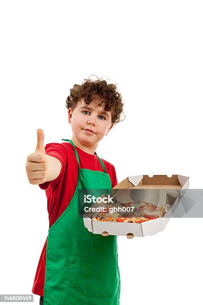 Pizza Jest Ok - zdjęcia stockowe i więcej obrazów Białe tło - Białe tło, Dostarczać, Dziecko