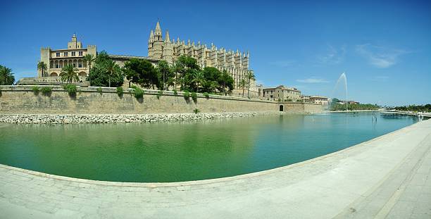 Cathedral of Palma de Mallorca stock photo