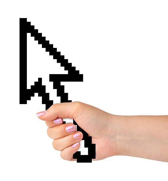 Normal Cursor Hand 780+ Human Hand Cursor Symbol Pointer Stick Stock Photos, Pictures ...