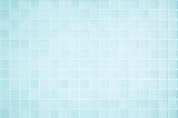 istock White or Blue ceramic wall and floor tiles abstract background. Design geometric mosaic texture for the decoration of the bedroom. Simple seamless pattern for backdrop advertising banner poster or web 1468094538