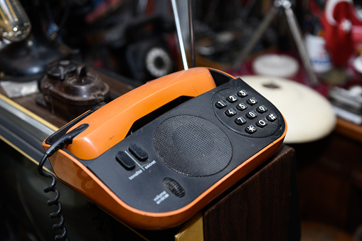 Vintage Orange  Phone