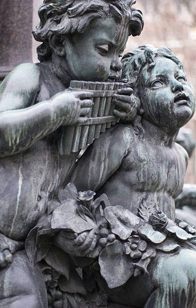 sculptures of musicians