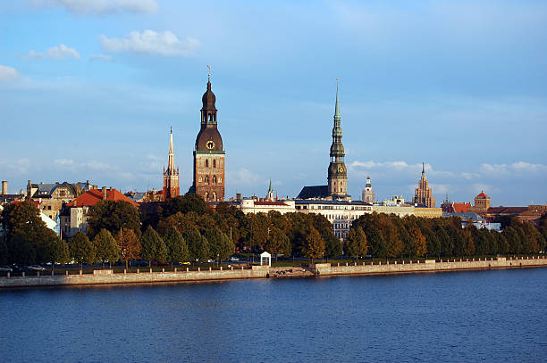 istock Historical skyline of Riga 146810465