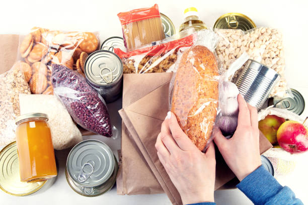 istock Food donations 1468108093