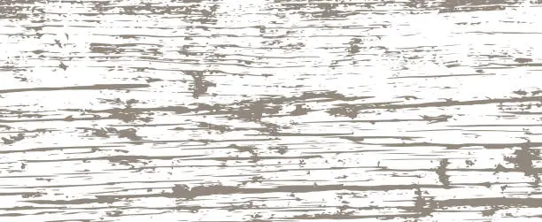 Vector illustration of Grunge cracked wooden texture