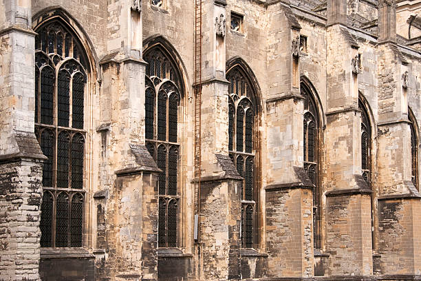 istock Wall and windows of Canterbury Cathedral 146811085