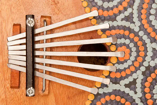traditional african musical instrument kalimba