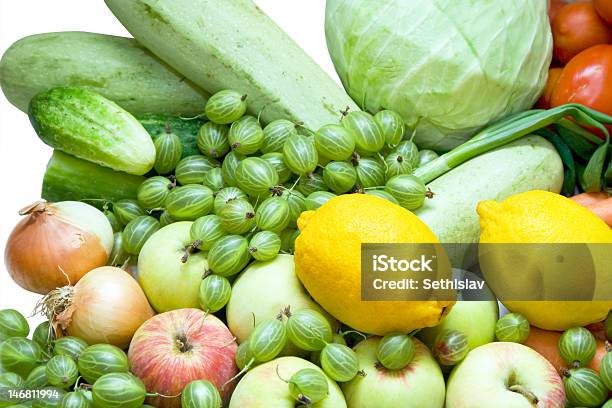 Comida Em Branco - Fotografias de stock e mais imagens de Alimentação Saudável - Alimentação Saudável, Amarelo, Cebola