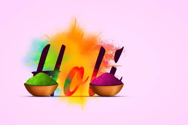Happy Holi, holi festival india, festival of colors and holi festival idea.