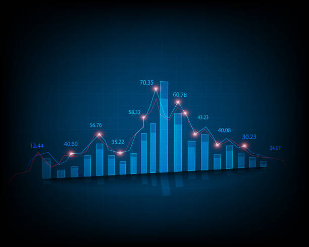 istock stock market. financial symbol. abstract background. 1468127279