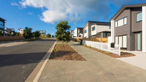 istock Established neighborhood blocks. 1468128470