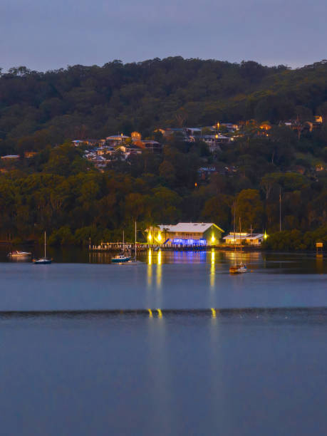istock Aerial sunrise waterscape over Gosford Waterfront 1468129877