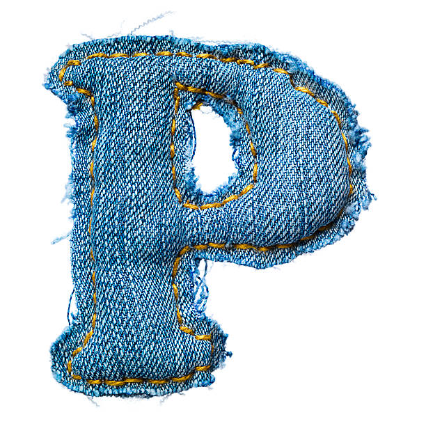 istock One letter of jeans alphabet 146813285
