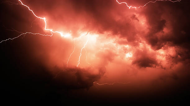 istock Lightning and Clouds - Sky of Fire 146813834