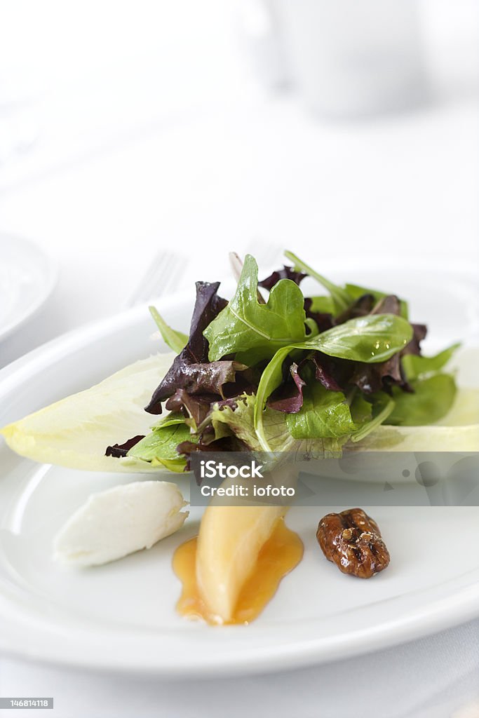 Assiette à salade gastronomique - Photo de Affaires libre de droits