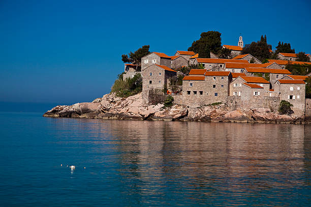 istock Island Peninsula Sveti Stefan, Montenegro 146814569