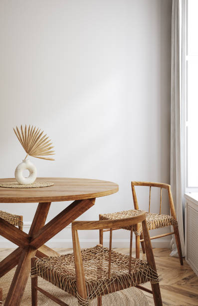 istock Home mock up, cozy modern kitchen interior background 1468153440