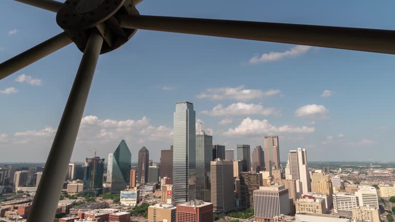 Dallas Downtown Skyline - Time Lapse