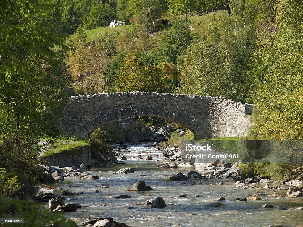 Gavarnie - Foto de stock de Canal - Corriente de agua libre de derechos