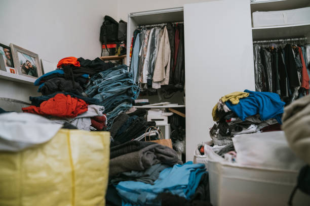 istock A messy bedroom during the change of wardrobe 1468157103