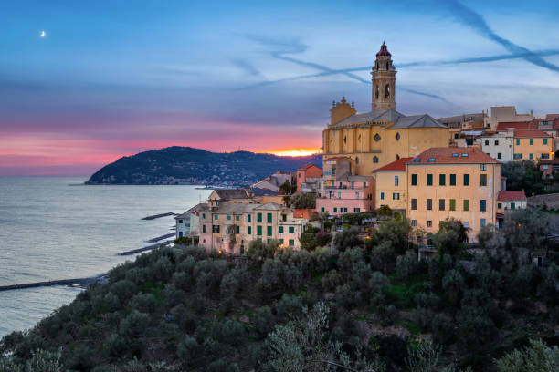 istock Cervo - medieval hilltop town, Liguria, Italy 1468162449