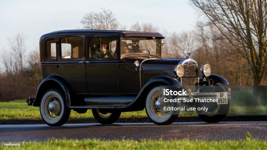Vintage Ford Model A Car Stock Photo - Download Image Now - Ford Motor  Company, Vintage Car, Retro Style - iStock