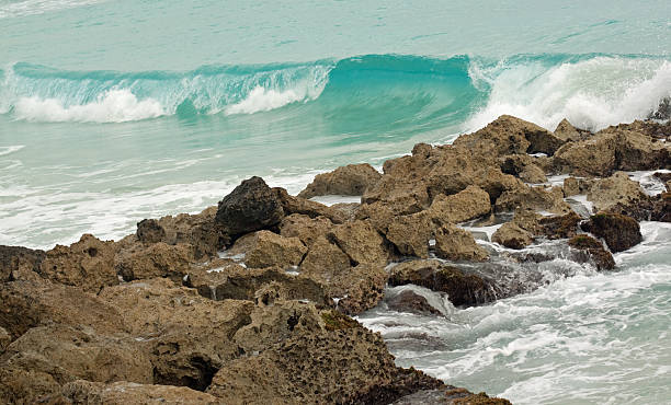 Barbados onda pausa - foto stock